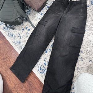 Jessica Simpson Black Wide Leg Jeans